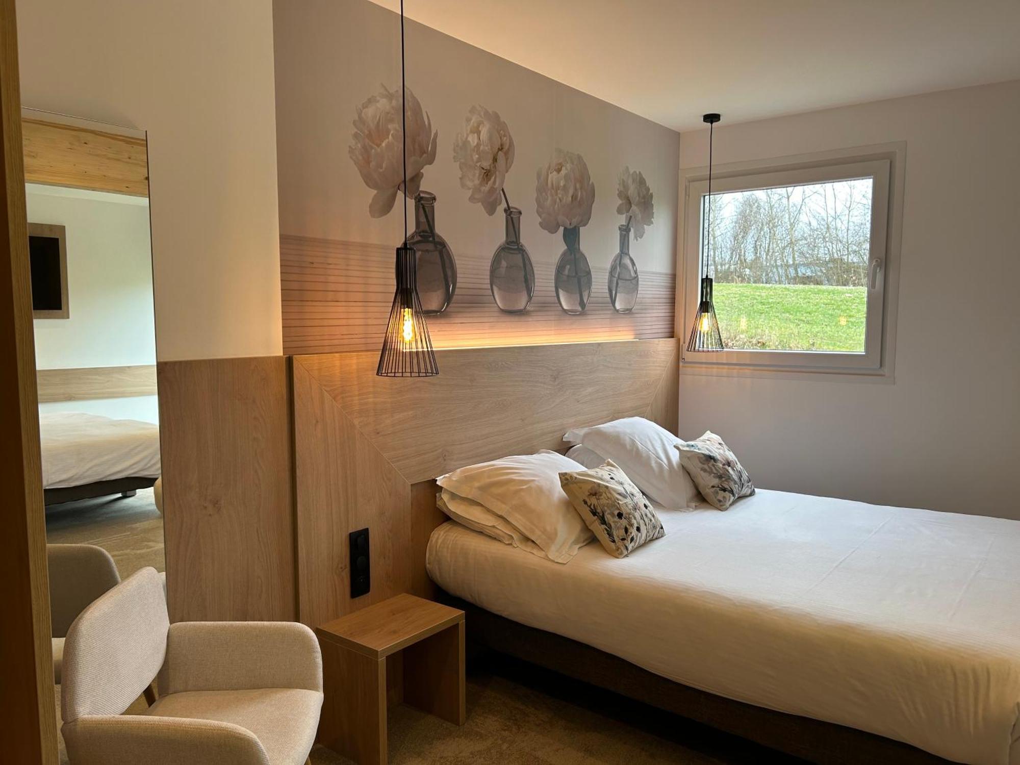 Les Orchidees , Hotel & Restaurant Verdun-sur-Meuse Exteriér fotografie